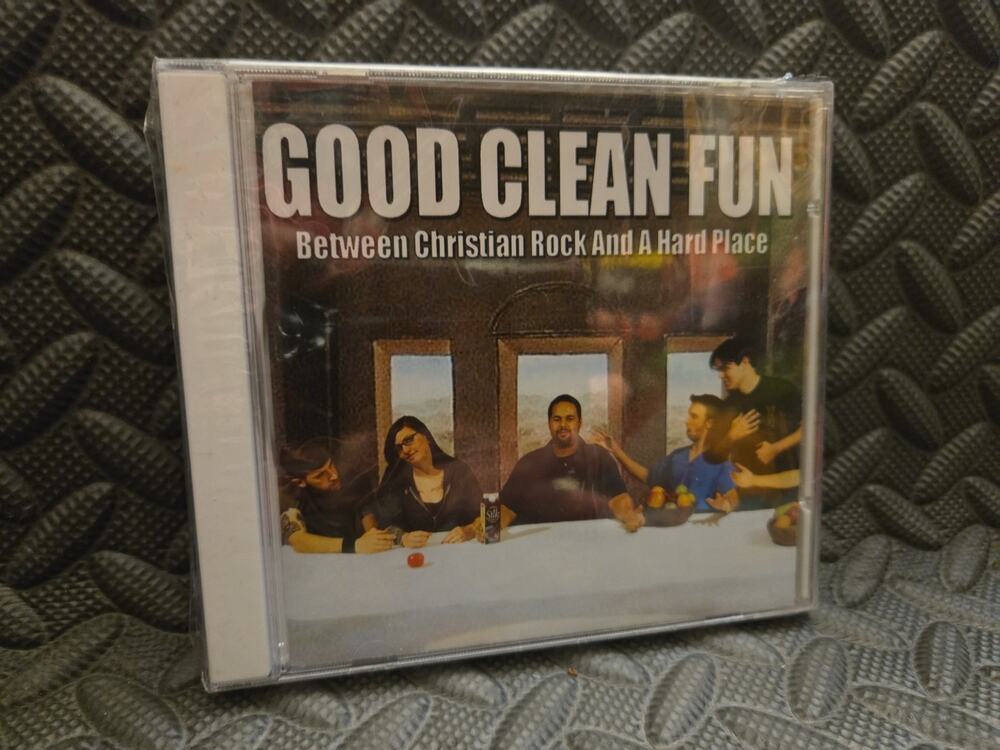 Good Clean Fun Between Christian Rock Hard Place CD Sealed Crack Case